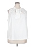 Unbranded 100% Polyester White Sleeveless Blouse Size 2X - photo 1