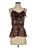 Mudd 100% Polyester Brown Sleeveless Blouse Size XS - photo 1