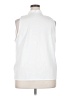 Unbranded 100% Polyester White Sleeveless Blouse Size 2X - photo 2