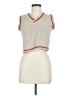 rue21 100% Acrylic Ivory Sweater Vest Size M - photo 1