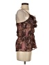 Mudd 100% Polyester Brown Sleeveless Blouse Size XS - photo 4