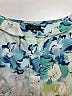 Talbots 100% Polyester Floral Blue Sleeveless Blouse Size 16 Petite - photo 3
