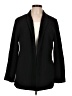 Eileen Fisher Chevron-herringbone Black Blazer Size L - photo 1