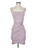 Assorted Brands Solid Purple Cocktail Dress Size S - photo 1