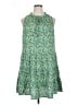 Max Studio Paisley Green Casual Dress Size 1X - photo 1