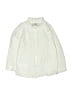 Assorted Brands Solid Ivory White Long Sleeve Button-Down Shirt Size 4 - photo 1