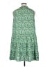 Max Studio Paisley Green Casual Dress Size 1X - photo 2