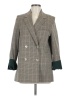 Enor Plaid Gray Tan Blazer One size - photo 1