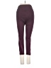 Balance Collection Solid Burgundy Active Pants Size S - photo 2
