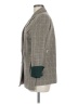 Enor Plaid Gray Tan Blazer One size - photo 5