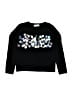 Milly Minis Print Black Pullover Sweater Size 6 (estimated) - photo 1