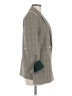 Enor Plaid Gray Tan Blazer One size - photo 4