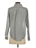 Current/Elliott 100% Cotton Stripes Gray Long Sleeve Button-Down Shirt Size Sm (1) - photo 2
