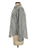 Current/Elliott 100% Cotton Stripes Gray Long Sleeve Button-Down Shirt Size Sm (1) - photo 5