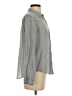 Current/Elliott 100% Cotton Stripes Gray Long Sleeve Button-Down Shirt Size Sm (1) - photo 4