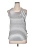 Garnet Hill Gray Sleeveless Top Size XL (estimated) - photo 1