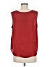 Banana Republic 100% Polyester Red Sleeveless Blouse Size M - photo 2
