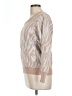 Rebecca Taylor Animal Print Tan Pullover Sweater Size L - photo 5