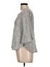 Romeo & Juliet Couture Metallic Silver Pullover Sweater Size M - photo 5