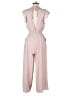 Wilfred 100% Polyester Solid Pink Jumpsuit Size S - photo 2