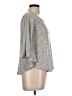Romeo & Juliet Couture Metallic Silver Pullover Sweater Size M - photo 4