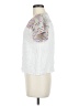 THML White Short Sleeve Blouse Size M (estimated) - photo 5
