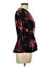 BCX Black 3/4 Sleeve Blouse Size L - photo 4