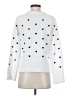 Ann Taylor LOFT Hearts White Turtleneck Sweater Size XS - photo 2