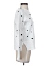 Ann Taylor LOFT Hearts White Turtleneck Sweater Size XS - photo 4