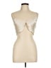 Avila 100% Polyester Ivory Sleeveless Blouse Size M - photo 1