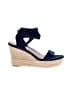 Dream Pairs Blue Wedges Size 9 - photo 1
