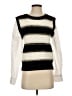 Evereve Stripes Ivory Sweater Vest Size S - photo 1