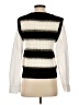 Evereve Stripes Ivory Sweater Vest Size S - photo 2