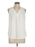 Unbranded 100% Polyester White Sleeveless Blouse Size M - photo 1