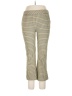 SPANX Houndstooth Yellow Casual Pants Size L - photo 1