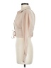 Shein Tan Long Sleeve Blouse Size 6 - photo 5
