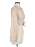 Shein Tan Long Sleeve Blouse Size 6 - photo 4