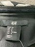 H&M 100% Polyester Chevron-herringbone Black Cocktail Dress Size 8 - photo 7