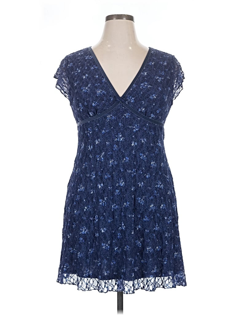 Pre-owned No Boundaries Casual Dress In Blue