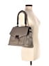 Trina 100% Leather Gray Leather Satchel One size - photo 2