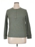Pacific Trail Green Long Sleeve Top Size XL - photo 1
