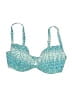 Assorted Brands Tweed Teal Blue Swimsuit Top Size Lg (34DDD) - photo 1