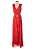 Frank Lyman Design Solid Red Jumpsuit Size 8 - photo 1