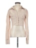 Shein Tan Pink Long Sleeve Blouse Size 2 - photo 1