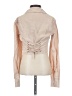 Shein Tan Pink Long Sleeve Blouse Size 2 - photo 2