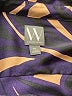 Worthington 100% Polyester Print Purple Long Sleeve Blouse Size L (petite) - photo 7