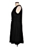 Lands' End Solid Black Cocktail Dress Size L - photo 5