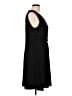Lands' End Solid Black Cocktail Dress Size L - photo 4