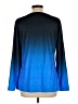 Unbranded Blue Long Sleeve Henley Size L - photo 2