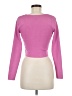 Happily Grey 100% Polyester Pink Long Sleeve T-Shirt Size M - photo 2
